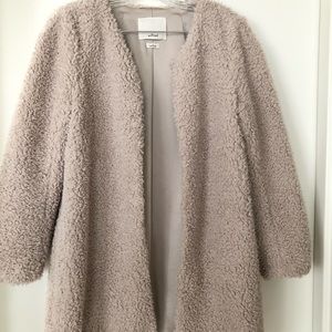 Shearling coat